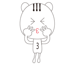 Tablespoons Bear sticker #5120850