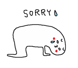 difficulty face Sticker sticker #5121010