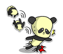 Giant panda KUSARE-PANDA(English) sticker #5121148