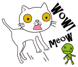 I cry and meow (English ver.) sticker #5121299