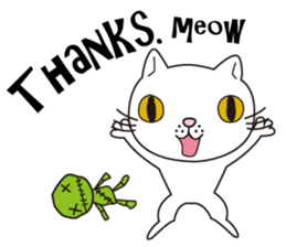 I cry and meow (English ver.) sticker #5121301