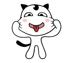 Happy Smiling Cat (Part 2) sticker #5121320