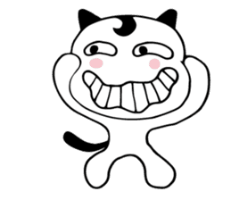 Happy Smiling Cat (Part 2) sticker #5121321