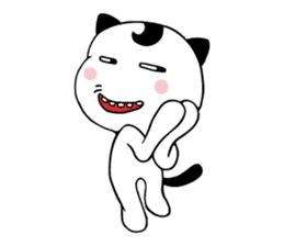 Happy Smiling Cat (Part 2) sticker #5121352