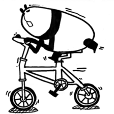 Black and White Bear 2 sticker #5121418