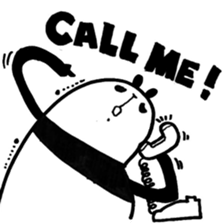 Black and White Bear 2 sticker #5121421