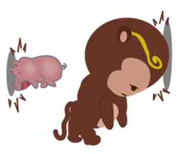 Monito King sticker #5121601