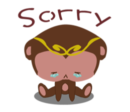 Monito King sticker #5121606