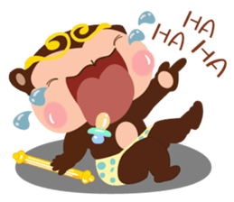 Monito King sticker #5121608