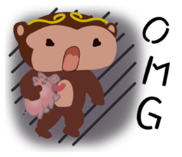Monito King sticker #5121610