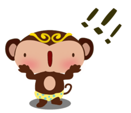 Monito King sticker #5121612
