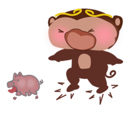 Monito King sticker #5121620