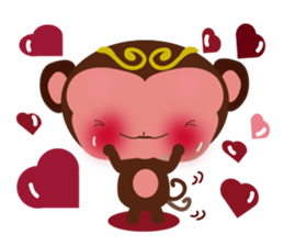 Monito King sticker #5121622