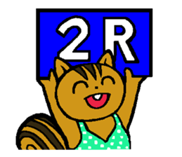 Mr.Squirrel Sticker sticker #5121839