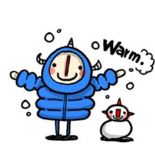 red nose triangle Monster sticker #5122038