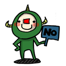 red nose triangle Monster sticker #5122051