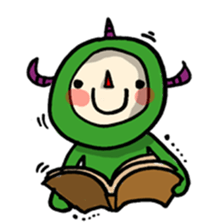 red nose triangle Monster sticker #5122063