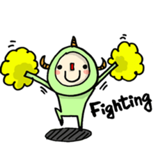 red nose triangle Monster sticker #5122071