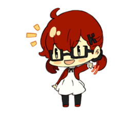 Otaku life with koinya-tan sticker #5122158