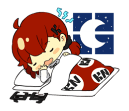 Otaku life with koinya-tan sticker #5122160