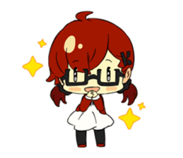 Otaku life with koinya-tan sticker #5122163