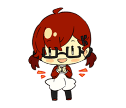 Otaku life with koinya-tan sticker #5122166