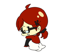 Otaku life with koinya-tan sticker #5122167