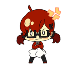 Otaku life with koinya-tan sticker #5122170