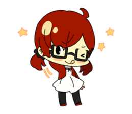 Otaku life with koinya-tan sticker #5122172