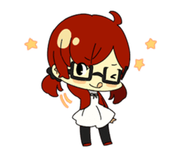 Otaku life with koinya-tan sticker #5122172