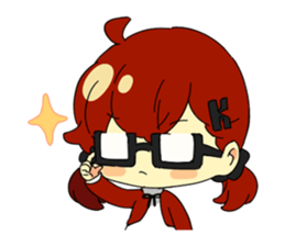 Otaku life with koinya-tan sticker #5122183