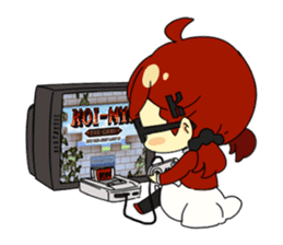 Otaku life with koinya-tan sticker #5122187