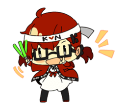 Otaku life with koinya-tan sticker #5122190