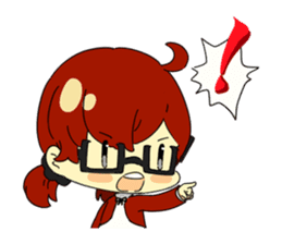 Otaku life with koinya-tan sticker #5122194