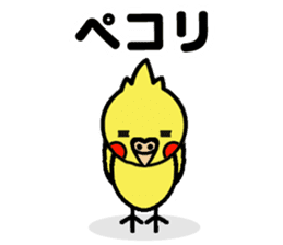 Pikachun of the cockateel sticker #5122682