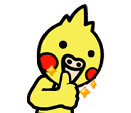 Pikachun of the cockateel sticker #5122684
