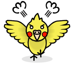 Pikachun of the cockateel sticker #5122690