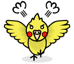 Pikachun of the cockateel sticker #5122690