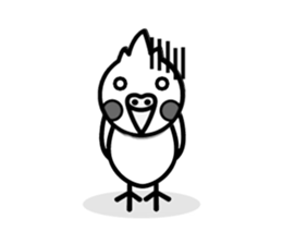 Pikachun of the cockateel sticker #5122691