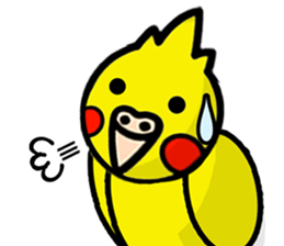 Pikachun of the cockateel sticker #5122706