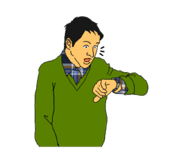 Various kinds of people sticker #5122784