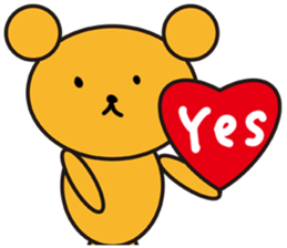 LOVELOVE kumappule sticker #5123118