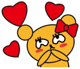 LOVELOVE kumappule sticker #5123129