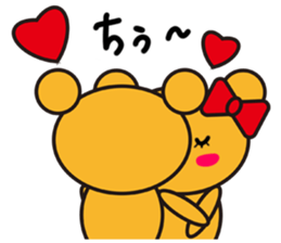 LOVELOVE kumappule sticker #5123133