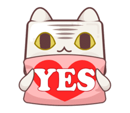 "Rotten" kittens cheer for your writing sticker #5123180