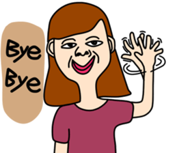 Miss feeling out of control sticker #5123798