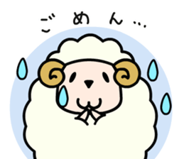 Molly, the Moriya ophthalmology sheep sticker #5125399