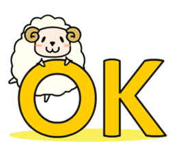 Molly, the Moriya ophthalmology sheep sticker #5125400