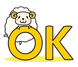 Molly, the Moriya ophthalmology sheep sticker #5125400