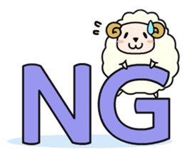 Molly, the Moriya ophthalmology sheep sticker #5125401